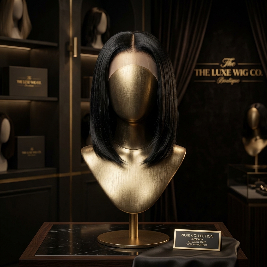 Beauty In Black Bob Wig