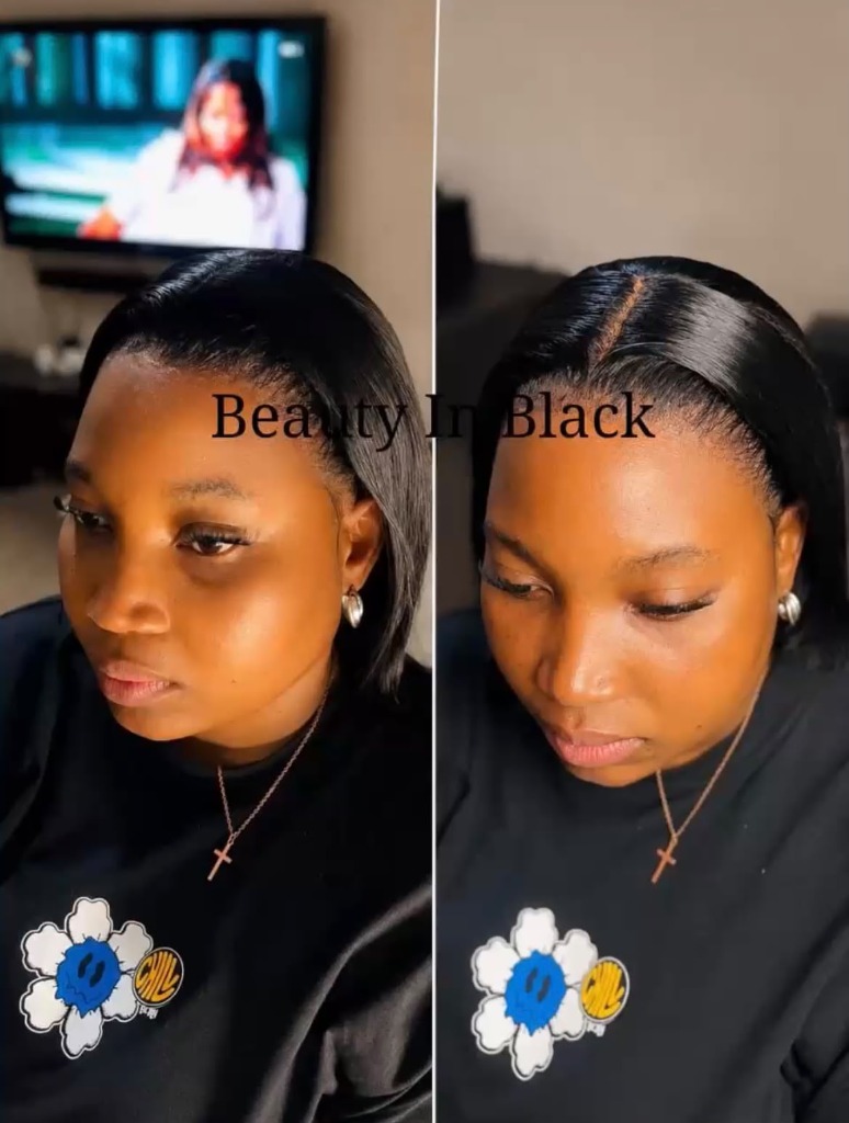 Bob Lace Frontal Wig Install by Beauty In Black
