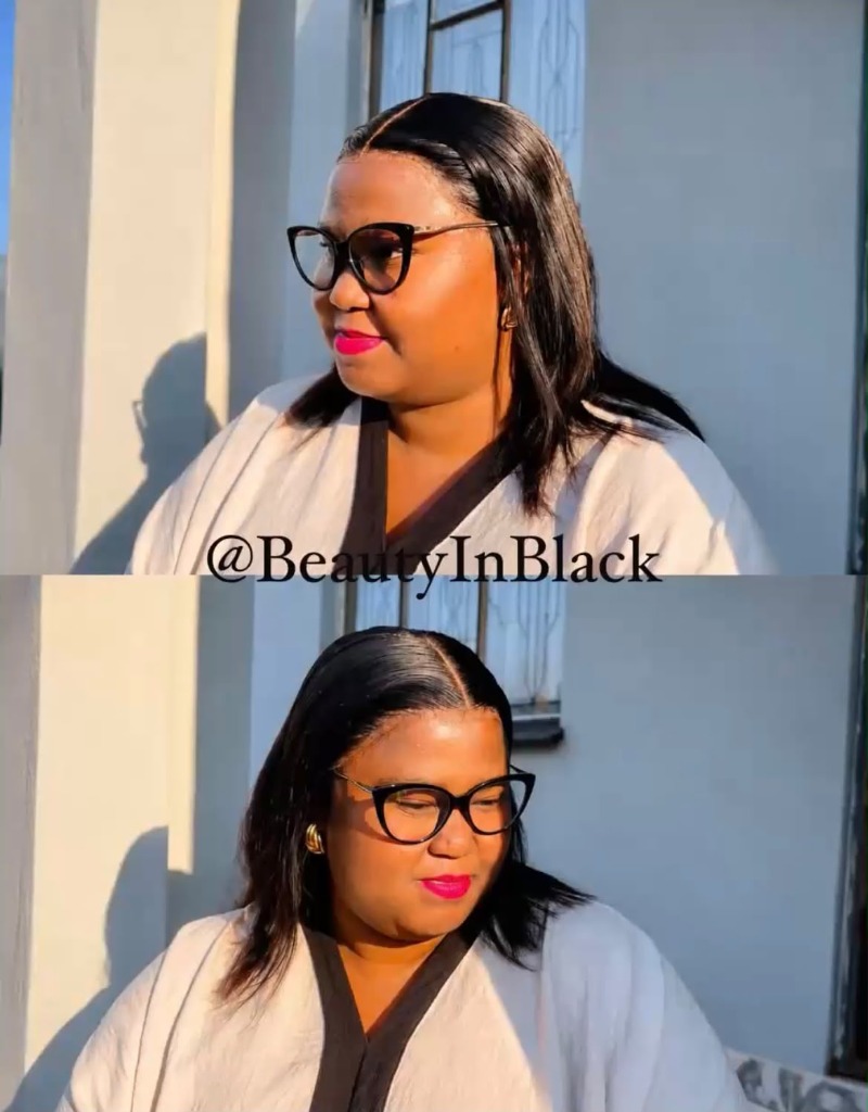 Silky Straight Bob Wig Install by Beauty In Black